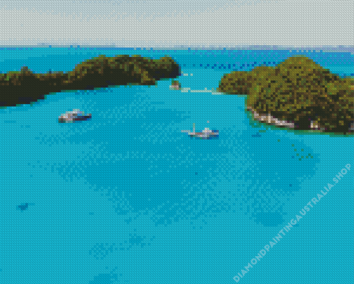 Koror in Palau Diamond Painting