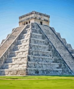 Kukulcan El Castillo Temple Diamond Painting