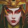 Kyoshi Face Art Diamond Painting