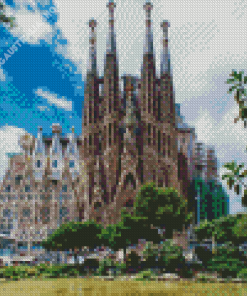 La Sagrada Familia Diamond Painting