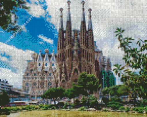 La Sagrada Familia Diamond Painting