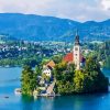 Lake bled Diamond Painting