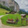 Lauterbrunnen Switzerland Diamond Painting