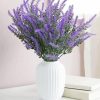 Lavender Flowers In White Vase Diamond Painting