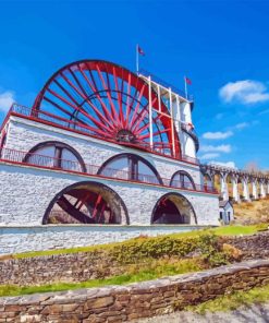 Laxey Wheel Diamond Painting