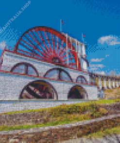 Laxey Wheel Diamond Painting