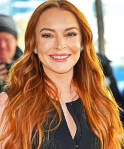 Lindsay Lohan Diamond Painting