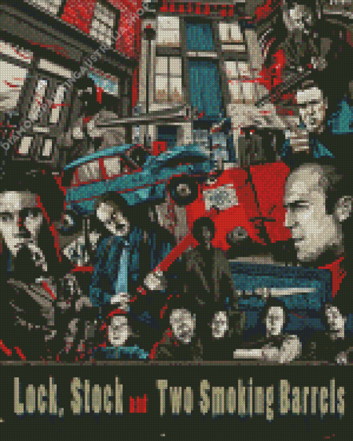 Lock Stock and Two Smoking Barrels Diamond Painting