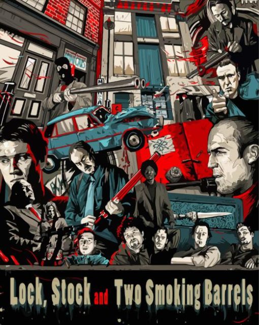 Lock Stock and Two Smoking Barrels Diamond Painting