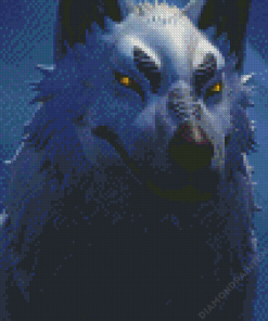 Loth Wolf Diamond Painting