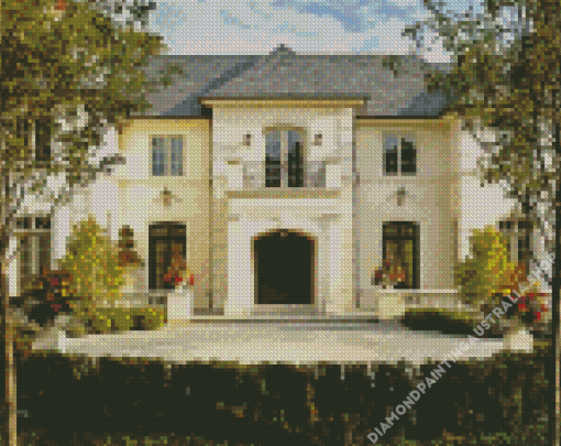 Luxury French House Diamond Painting