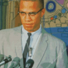 Malcolm x Diamond Painting