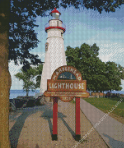 Marblehead Lighthouse State Park Diamond Painting