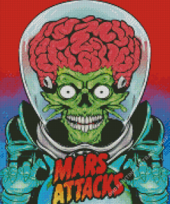 Mars Attacks Diamond Painting