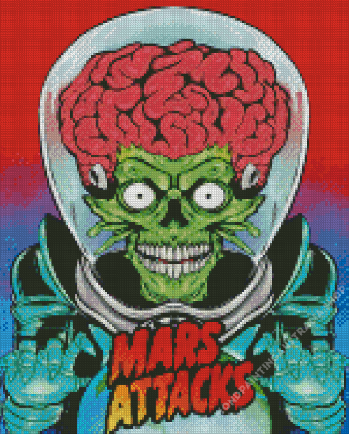 Mars Attacks Diamond Painting