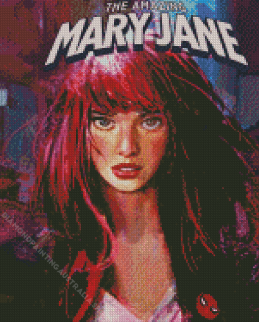 Mary Jane Poster Diamond Painting