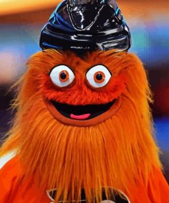 Mascot Gritty Diamond Painting