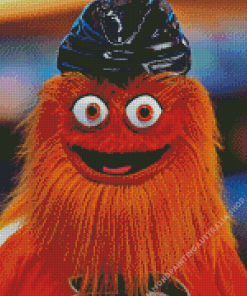 Mascot Gritty Diamond Painting