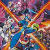 Mega Man X Diamond Painting