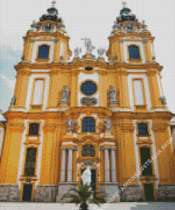 Melk Abbey In Lower Austria Diamond Painting