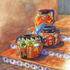 Mexican Pottery Diamond Painting