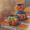 Mexican Pottery Diamond Painting