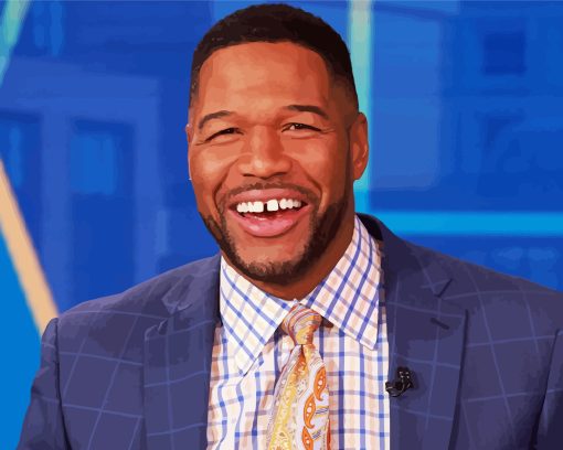 Michael Strahan Television Personality Diamond Painting