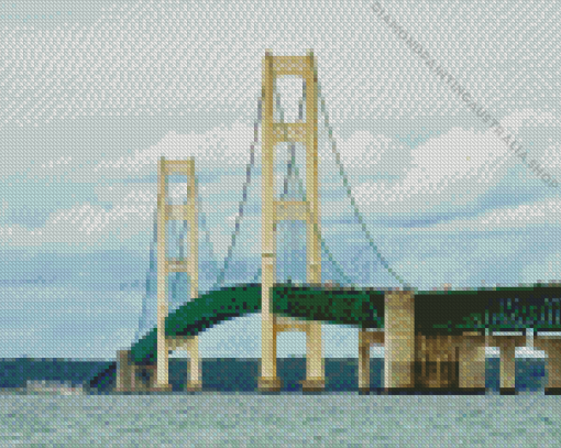 Michigan Mackinaw Diamond Painting