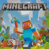 Minecraft Video Game Diamond Painting