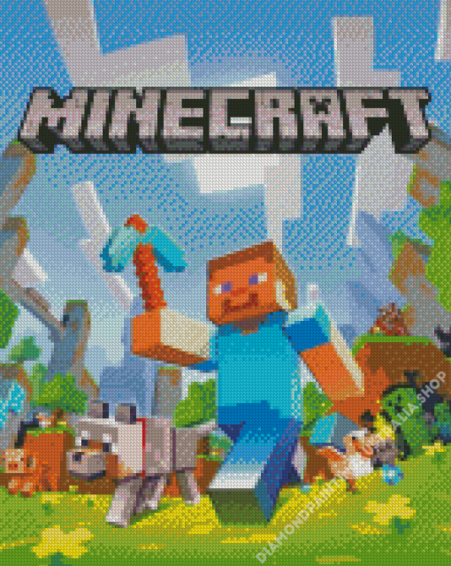 Minecraft Video Game Diamond Painting