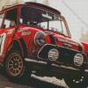 Mini Rally Car Diamond Painting