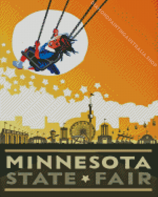 Minnesota State Fair Poster Arts Diamond Painting