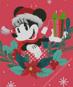 Minnie Mouse Christmas Diamond Painting