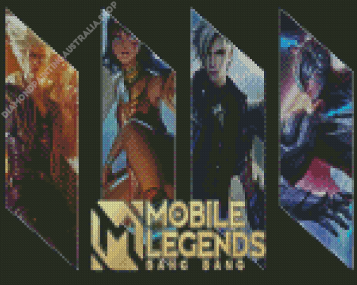 Mobile Legends Bang Bang Poster Diamond Painting