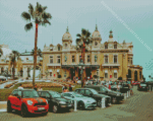 Monaco Monte Carlo Casino Diamond Painting