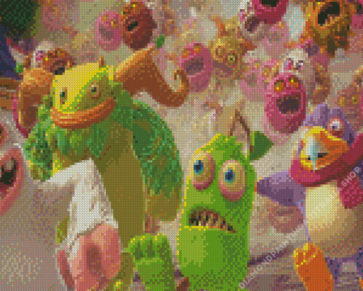 My Singing Monsters Diamond Painting