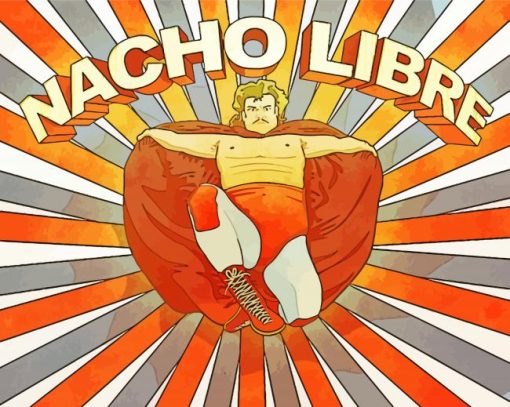 Nacho Libre Diamond Painting