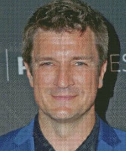 Nathan Fillion American Celebrity Diamond Painting