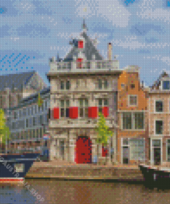 Netherlands Haarlem City Diamond Painting