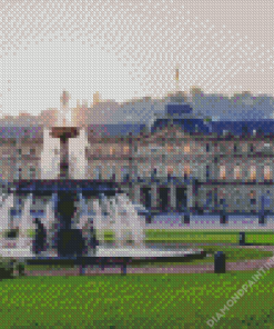 New Palace In Stuttgart Diamond Painting