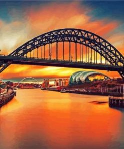 Newcastle Tyne Bridge Diamond Painting