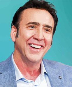 Nicolas Cage Diamond Painting