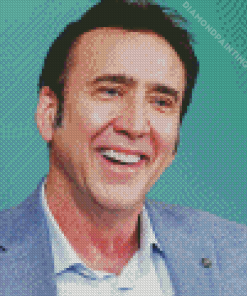 Nicolas Cage Diamond Painting