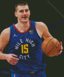 Nikola Jokic Diamond Painting