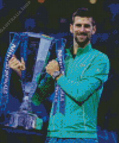 Novak Djokovic Diamond Painting