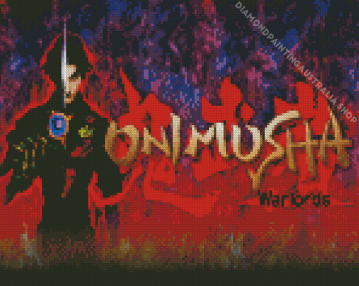 Onimusha Video Game Poster Diamond Painting