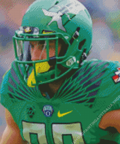 Oregon Ducks Player Diamond Painting