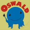 Oswald The Octopus Diamond Painting