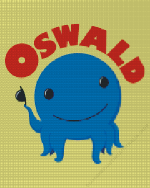 Oswald The Octopus Diamond Painting