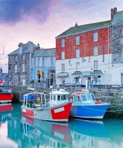 Padstow Harbour United Kingdom Diamond Painting